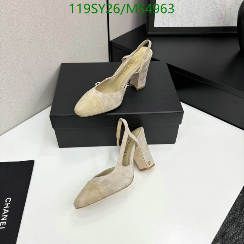 Women Shoes-Chanel Code: MS4963 $: 119USD