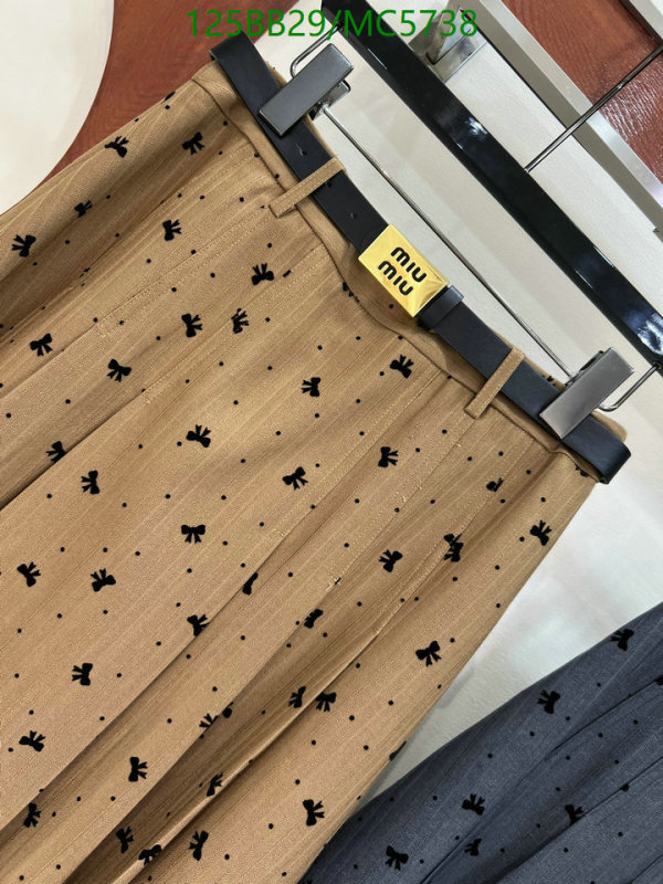 Clothing-MIUMIU Code: MC5738 $: 125USD