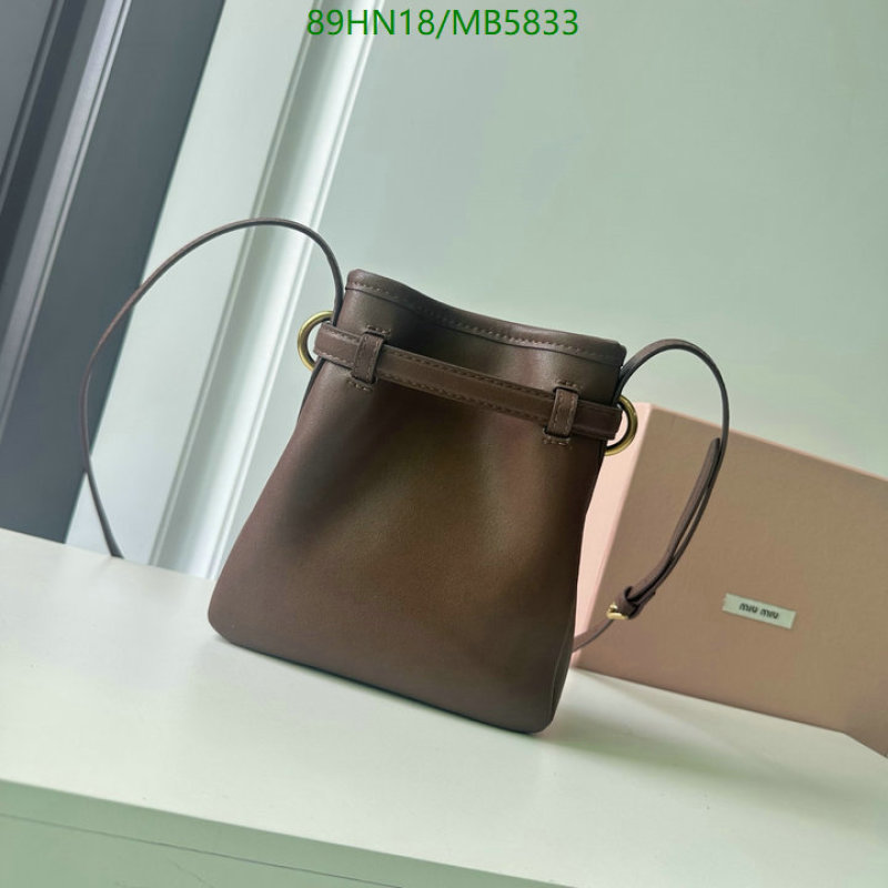Miu Miu Bag-(4A)-Bucket bag- Code: MB5833 $: 89USD