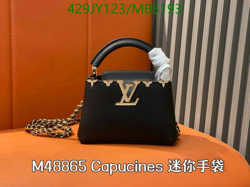 LV Bag-(Mirror)-Handbag- Code: MB5193