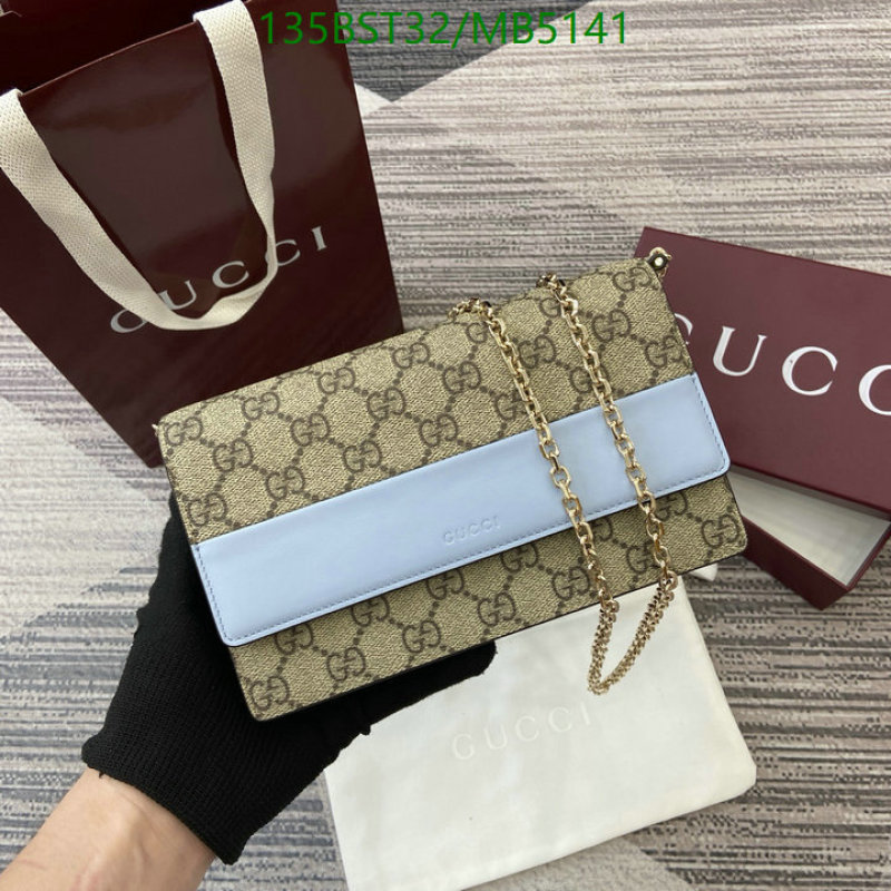 Gucci Bag-(Mirror)-Crossbody- Code: MB5141 $: 135USD
