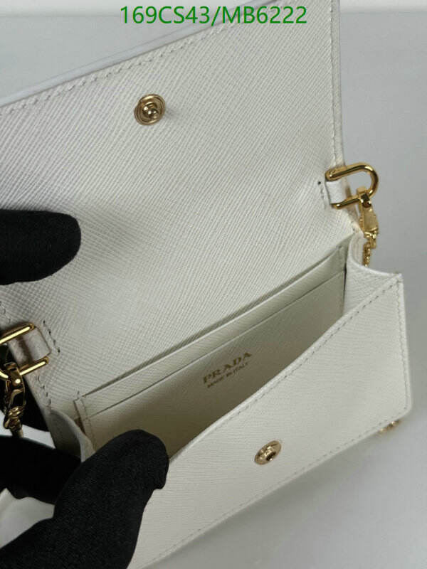Prada Bag-(Mirror)-Crossbody- Code: MB6222 $: 169USD