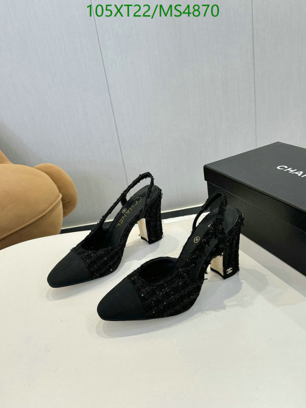 Women Shoes-Chanel Code: MS4870 $: 105USD
