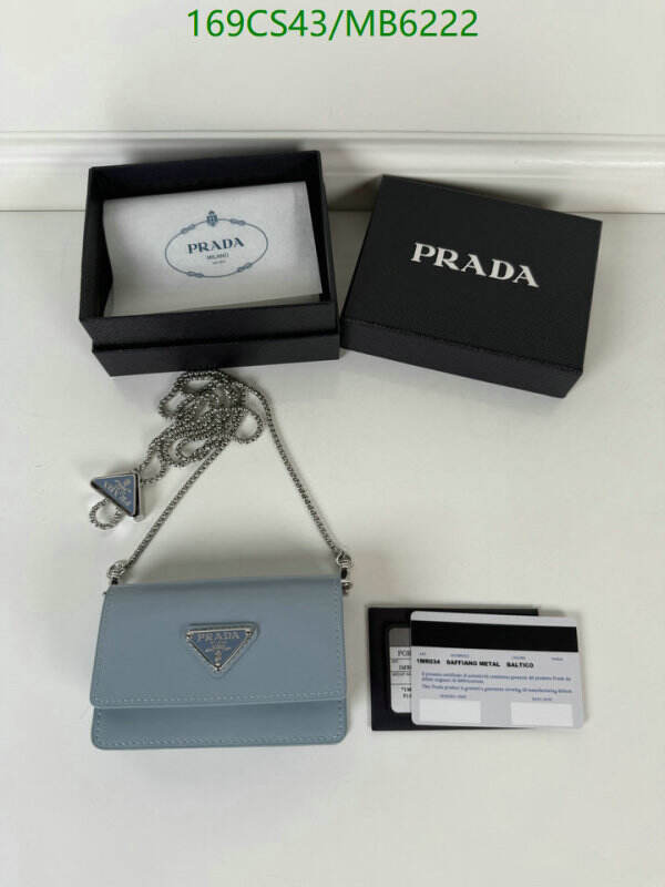 Prada Bag-(Mirror)-Crossbody- Code: MB6222 $: 169USD