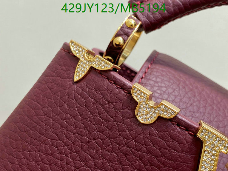 LV Bag-(Mirror)-Handbag- Code: MB5194