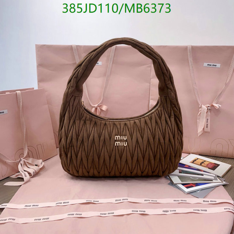 Miu Miu Bag-(Mirror)-Handbag- Code: MB6373 $: 385USD