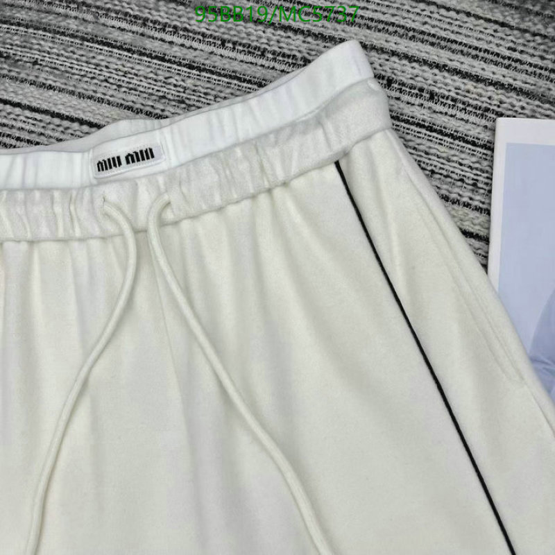 Clothing-MIUMIU Code: MC5737 $: 95USD