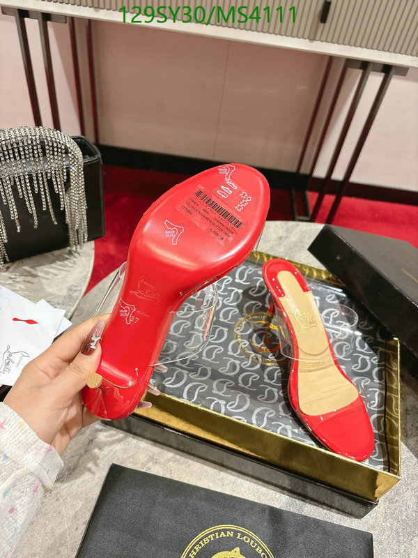 Women Shoes-Christian Louboutin Code: MS4111 $: 129USD