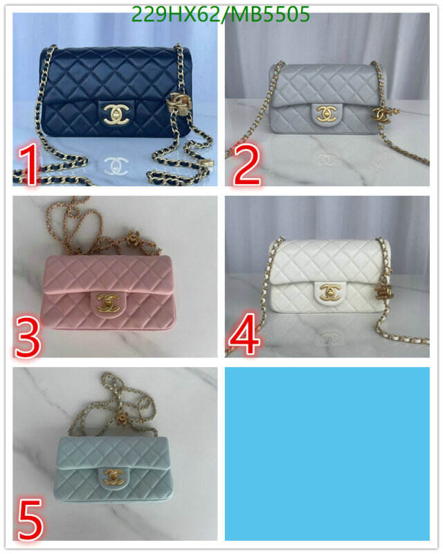 Chanel Bag-(Mirror)-Crossbody- Code: MB5505 $: 229USD