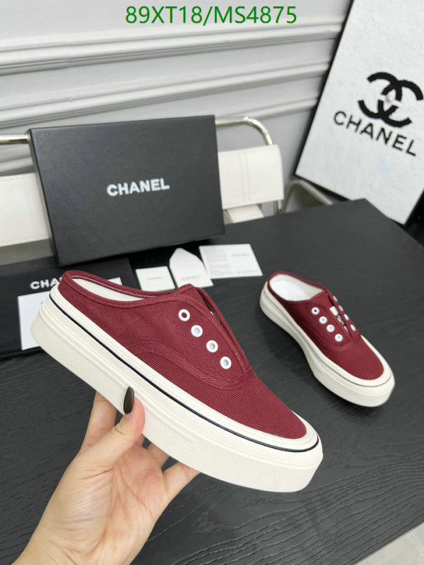 Women Shoes-Chanel Code: MS4875 $: 89USD
