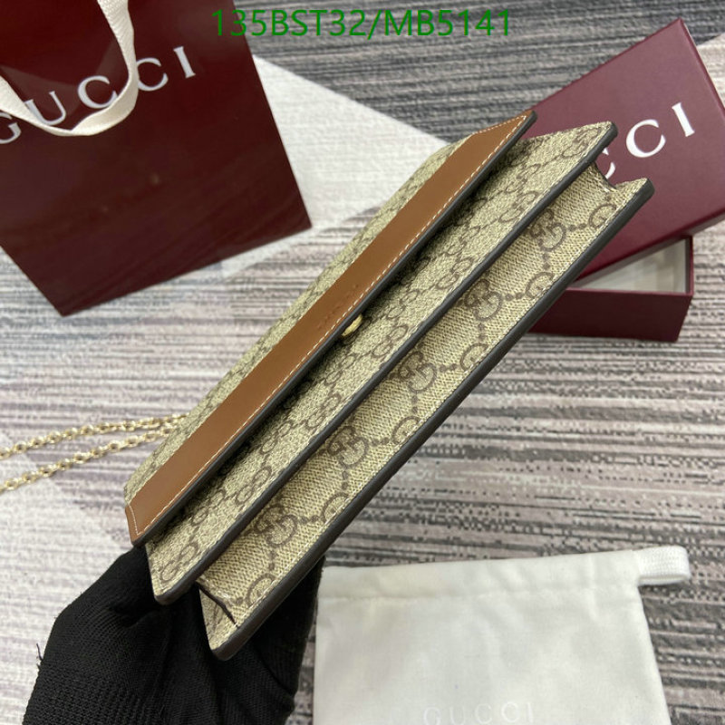 Gucci Bag-(Mirror)-Crossbody- Code: MB5141 $: 135USD