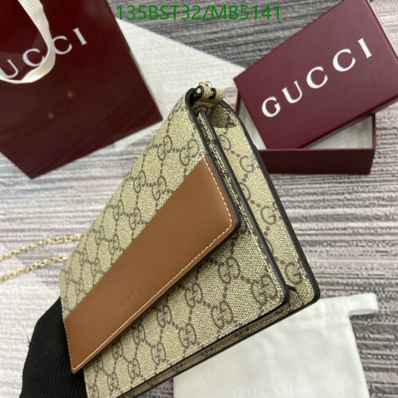 Gucci Bag-(Mirror)-Crossbody- Code: MB5141 $: 135USD