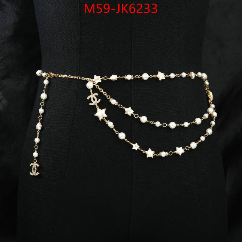 Chanel jewelry-Waist Chain ID: JK6233 $: 59USD
