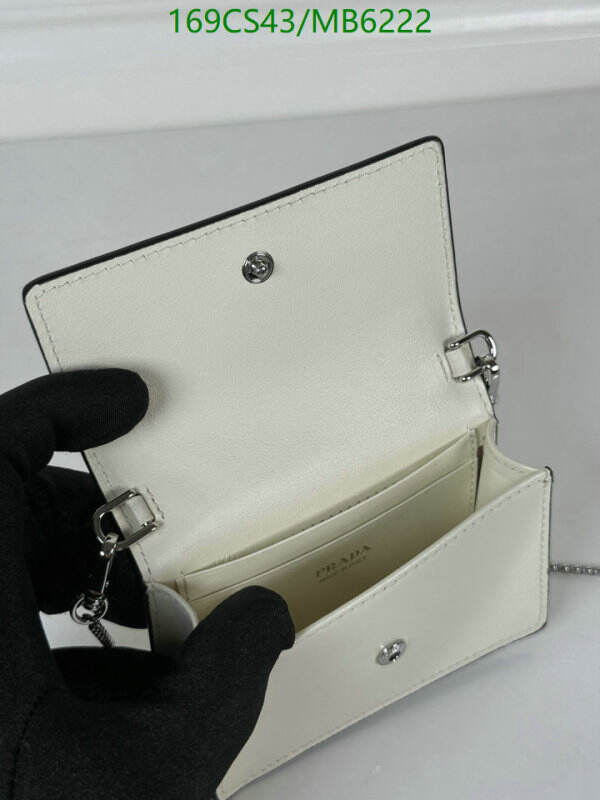 Prada Bag-(Mirror)-Crossbody- Code: MB6222 $: 169USD