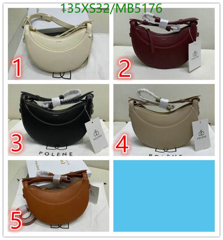 Polene Cyme Bag-(Mirror)-Crossbody bag- Code: MB5176 $: 135USD