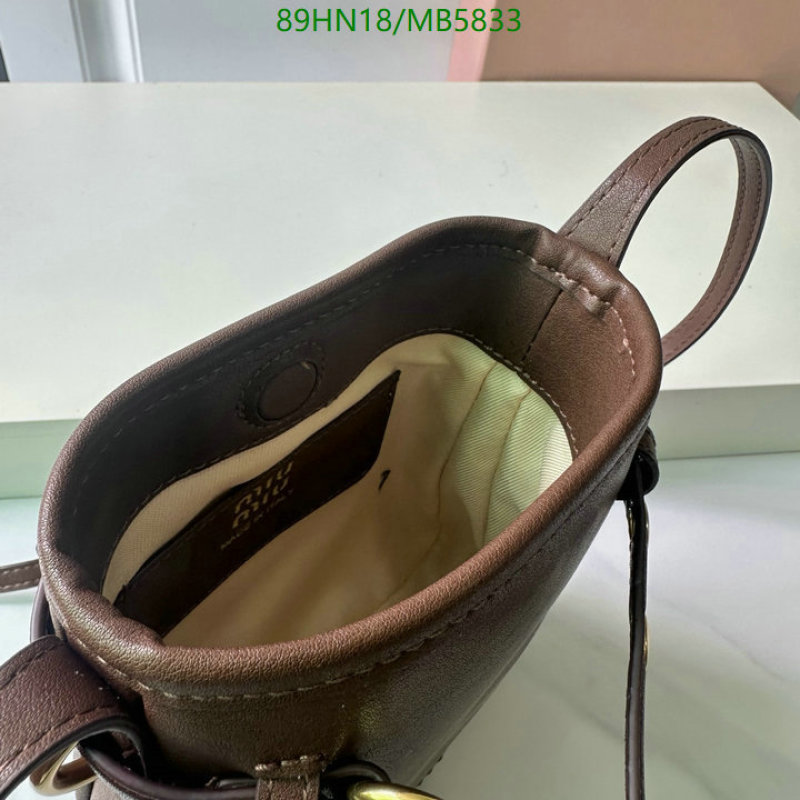 Miu Miu Bag-(4A)-Bucket bag- Code: MB5833 $: 89USD