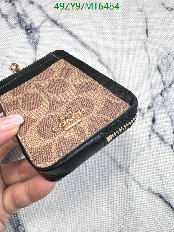 Coach Bag-(4A)-Wallet- Code: MT6484 $: 49USD