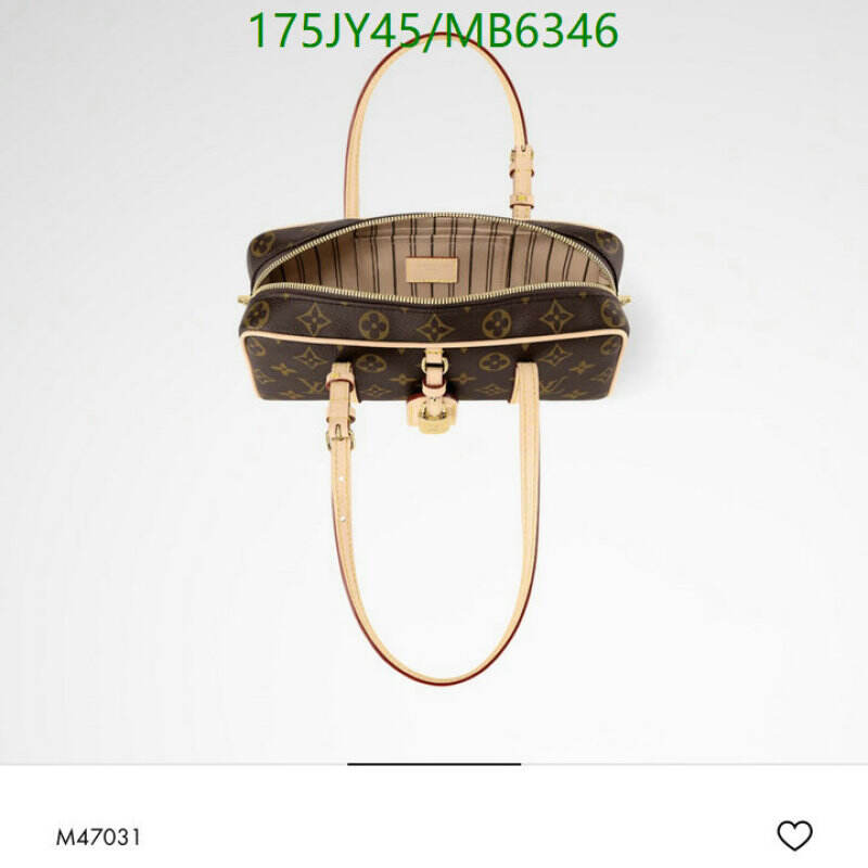 LV Bag-(Mirror)-Handbag- Code: MB6346 $: 175USD