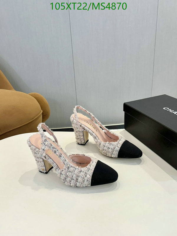 Women Shoes-Chanel Code: MS4870 $: 105USD