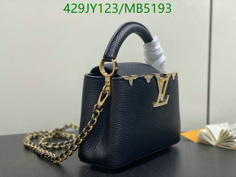 LV Bag-(Mirror)-Handbag- Code: MB5193