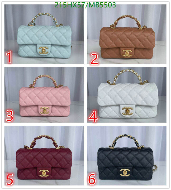 Chanel Bag-(Mirror)-Crossbody- Code: MB5503 $: 215USD