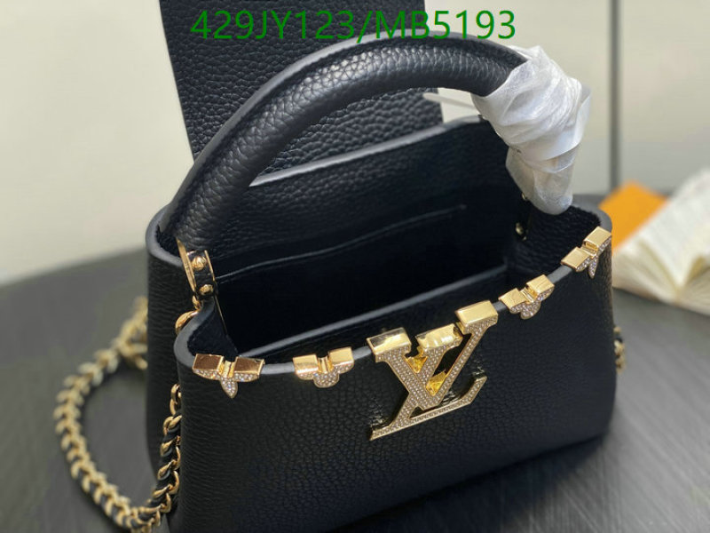 LV Bag-(Mirror)-Handbag- Code: MB5193