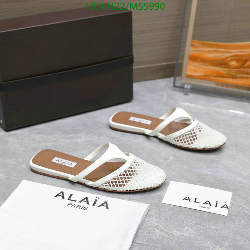 Women Shoes-ALAIA Code: MS5990 $: 105USD