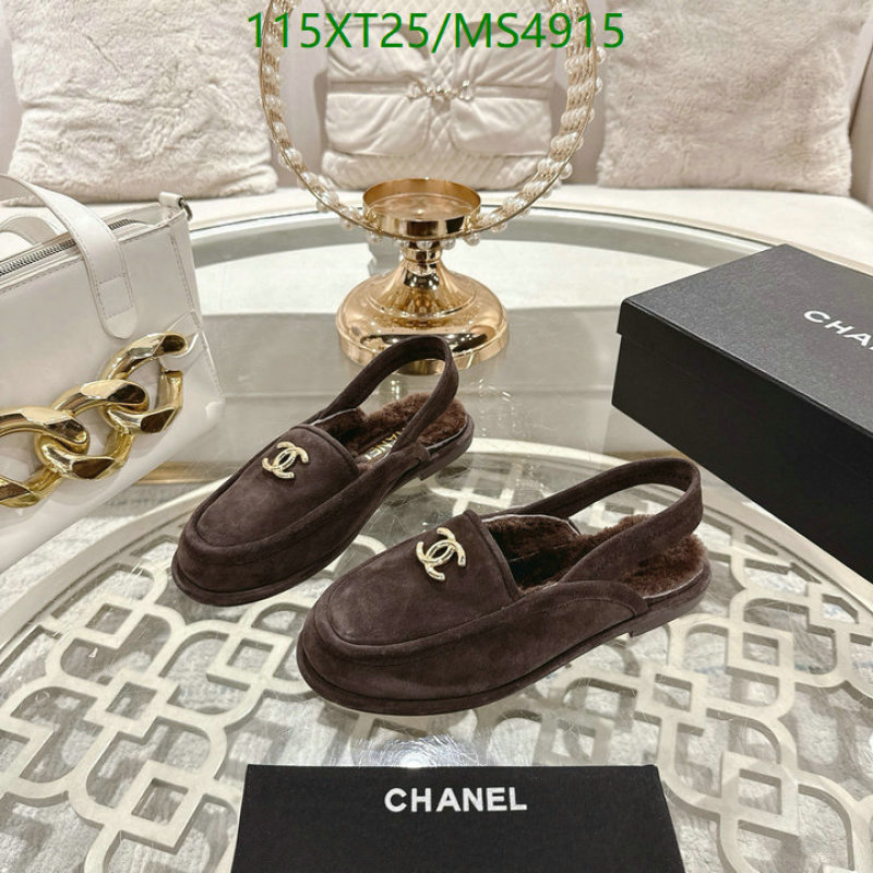 Women Shoes-Chanel Code: MS4915 $: 115USD