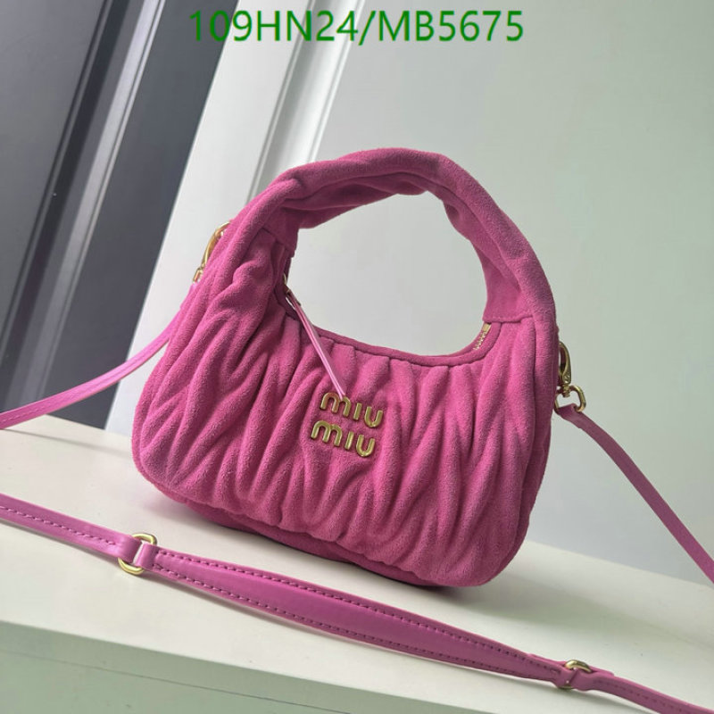 Miu Miu Bag-(4A)-Crossbody- Code: MB5675 $: 109USD