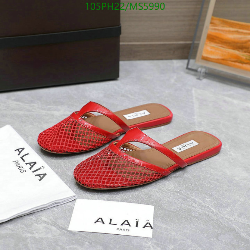 Women Shoes-ALAIA Code: MS5990 $: 105USD