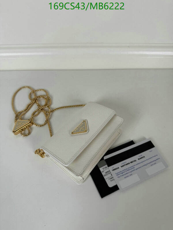 Prada Bag-(Mirror)-Crossbody- Code: MB6222 $: 169USD