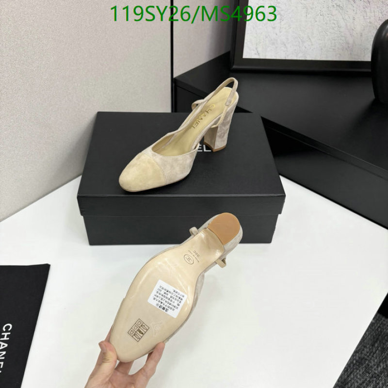 Women Shoes-Chanel Code: MS4963 $: 119USD