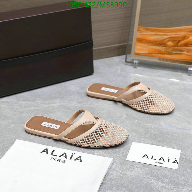 Women Shoes-ALAIA Code: MS5990 $: 105USD