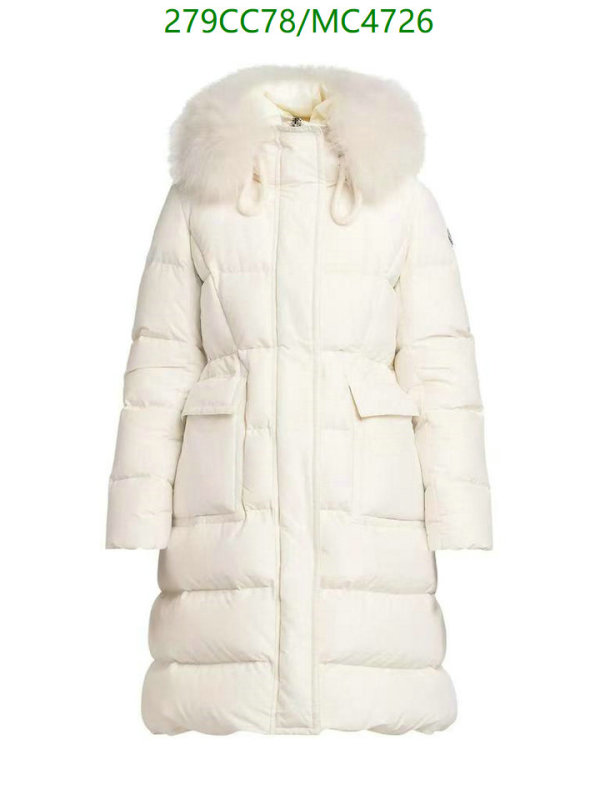 Down jacket Women-Moncler Code: MC4726 $: 279USD