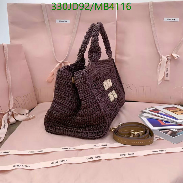Miu Miu Bag-(Mirror)-Handbag- Code: MB4116 $: 330USD
