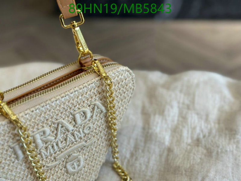 Prada Bag-(4A)-Crossbody- Code: MB5843 $: 89USD
