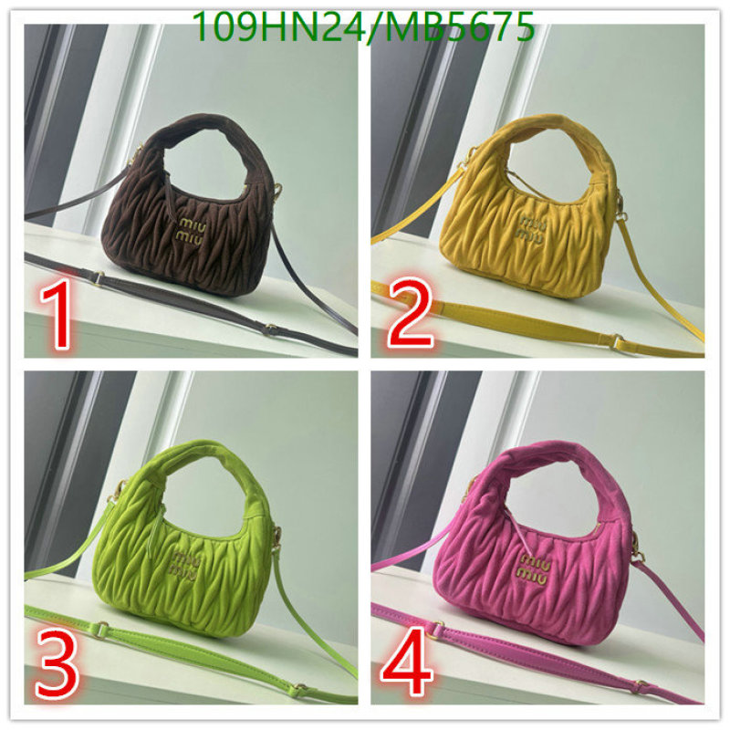 Miu Miu Bag-(4A)-Crossbody- Code: MB5675 $: 109USD