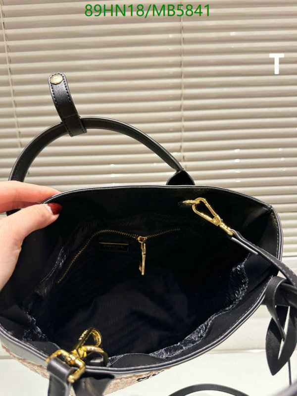 Prada Bag-(4A)-Handbag- Code: MB5841 $: 89USD