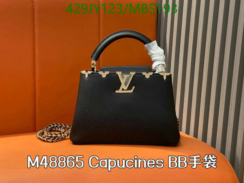 LV Bag-(Mirror)-Handbag- Code: MB5193