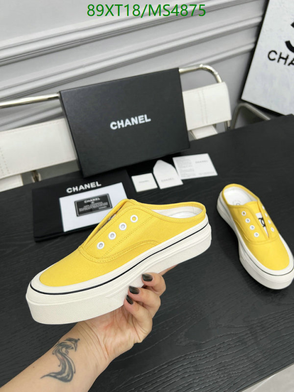 Women Shoes-Chanel Code: MS4875 $: 89USD