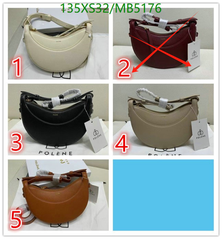 Polene Cyme Bag-(Mirror)-Crossbody bag- Code: MB5176 $: 135USD