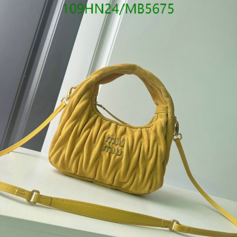 Miu Miu Bag-(4A)-Crossbody- Code: MB5675 $: 109USD
