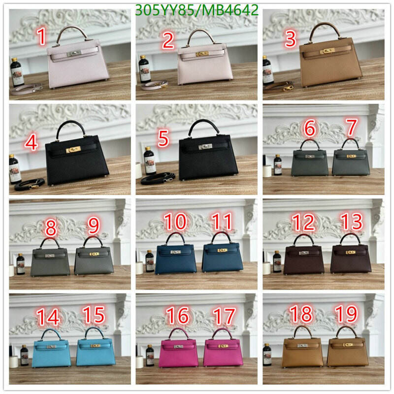 Hermes Bag-(Mirror)-Kelly- Code: MB4642 $: 305USD