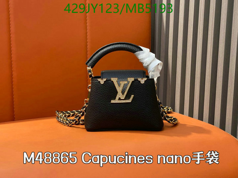 LV Bag-(Mirror)-Handbag- Code: MB5193
