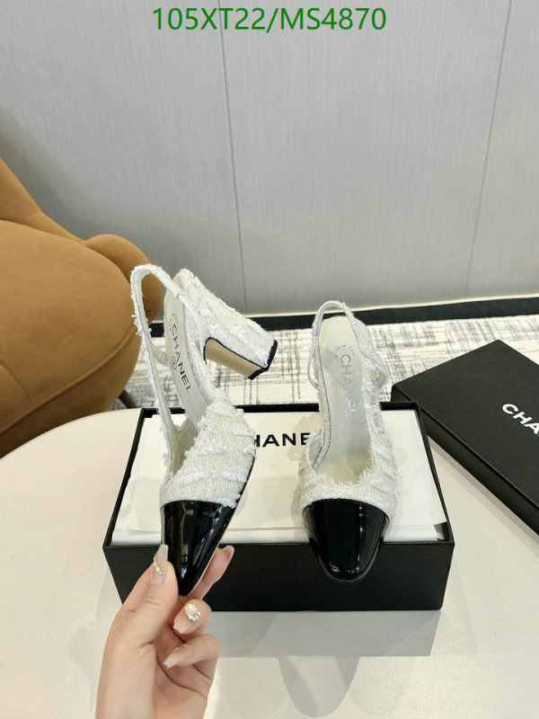 Women Shoes-Chanel Code: MS4870 $: 105USD