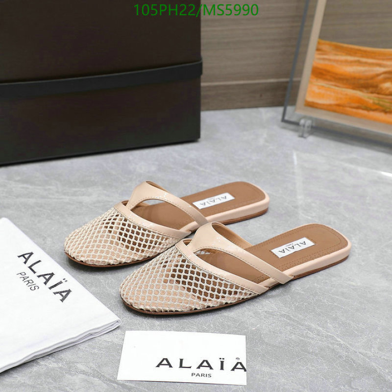 Women Shoes-ALAIA Code: MS5990 $: 105USD