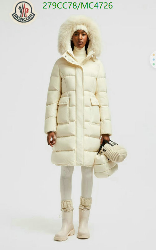 Down jacket Women-Moncler Code: MC4726 $: 279USD