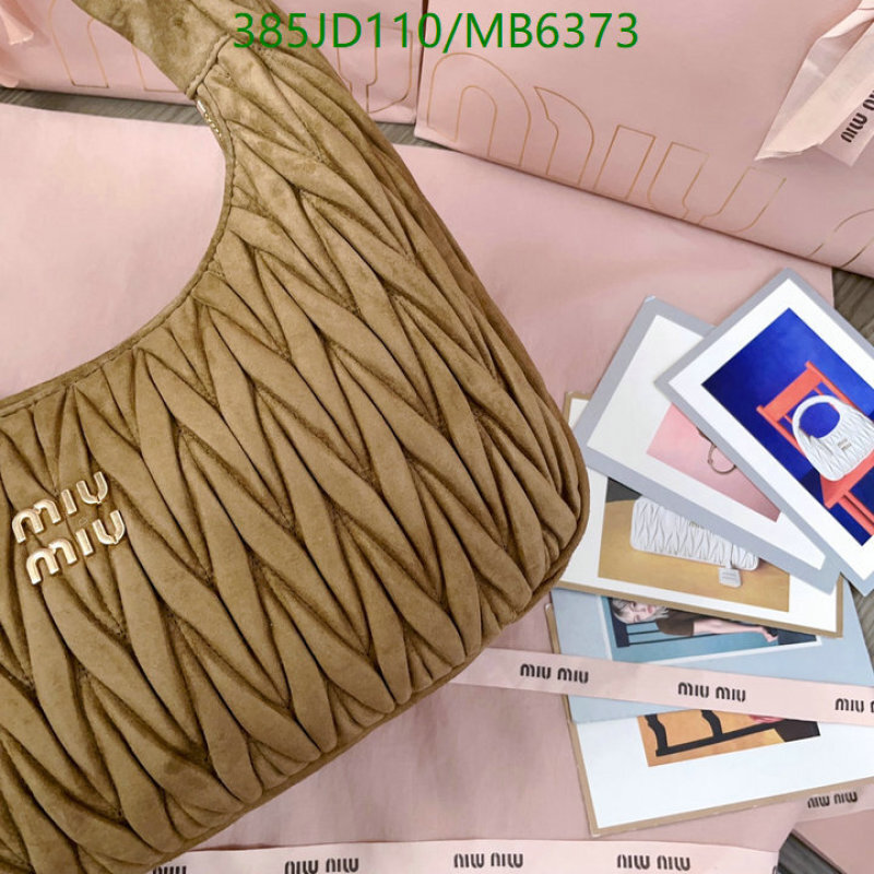 Miu Miu Bag-(Mirror)-Handbag- Code: MB6373 $: 385USD