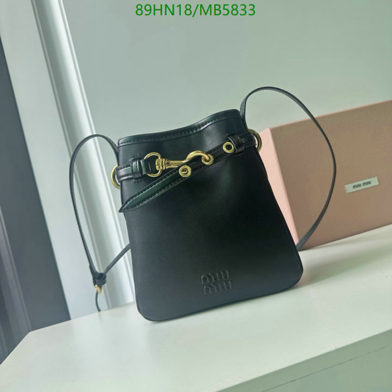 Miu Miu Bag-(4A)-Bucket bag- Code: MB5833 $: 89USD