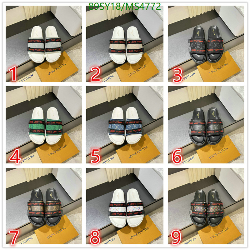 Men shoes-LV Code: MS4772 $: 89USD